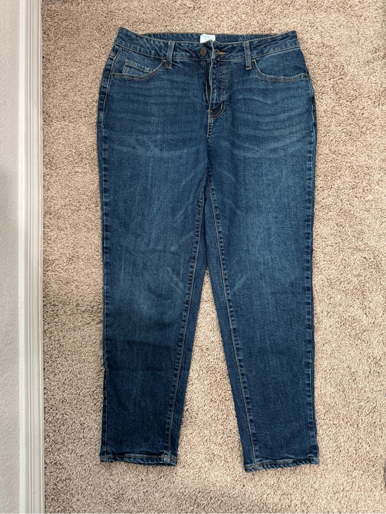 Time and Tru Denim - Time and Tru Dark Wash Skinny Jeans